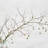 Glasdroppe 'Smoked Topaz' 5-pack