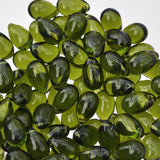 Glasdroppe 'Olivine'