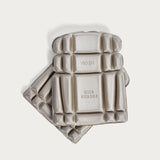 Knäskydd 'Trädgård' warm beige