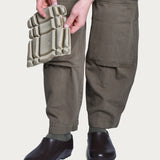 Knäskydd 'Trädgård' warm beige