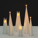 Stjärnljus Vit 75 cm