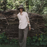 Trädgårdsskjorta 'Lark' sand