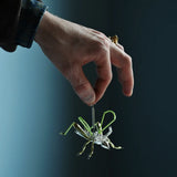 Glasdekoration 'Gräshoppa'