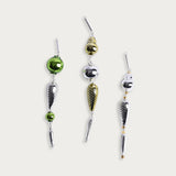 Glasdekoration 'Istapp' silver