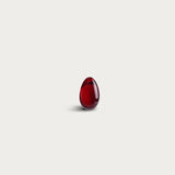 Glasdroppe 'Deep Red' 5-pack