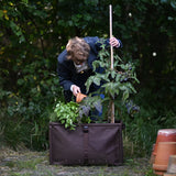 Odlingssäck 'Planter' 85 L dark brown