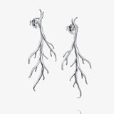 Rötter Earrings Silver