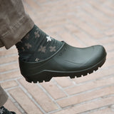 Strumpor i ull 'Hydrangea' juniper green