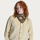 Trädgårdsscarf 'Hydrangea' brown/black