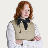 Trädgårdsscarf 'Wild Clematis' black/cream