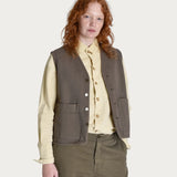 Trädgårdsväst 'Ro' olive green