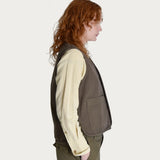 Trädgårdsväst 'Ro' olive green